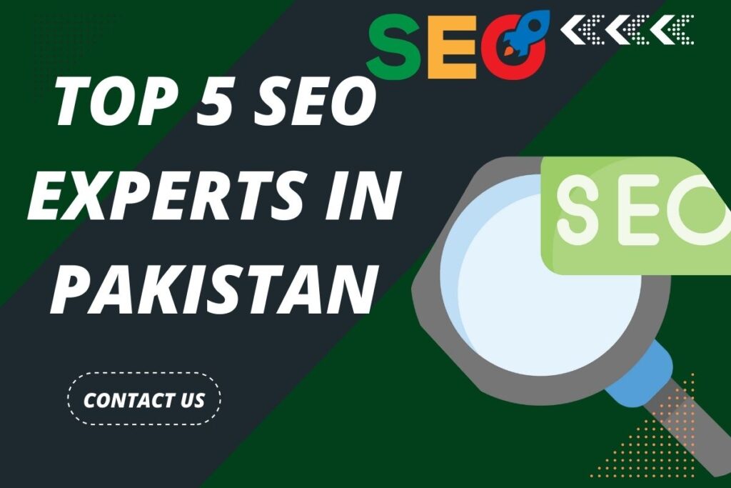 top 5 seo experts in pakistan